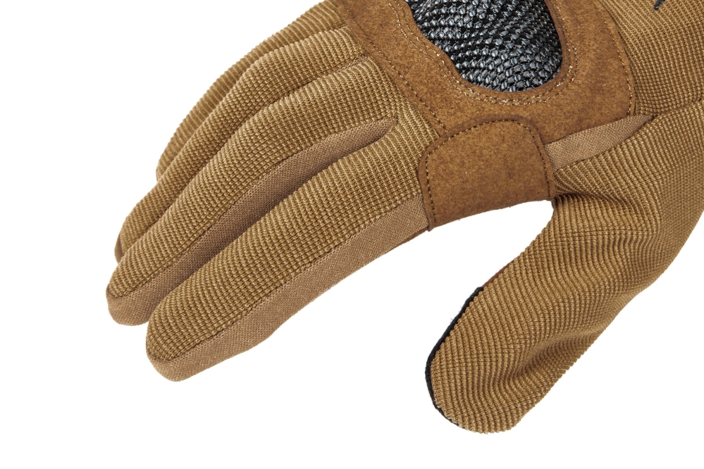 Gants tactiques Bouclier de griffe blindé pour temps chaud - tan
