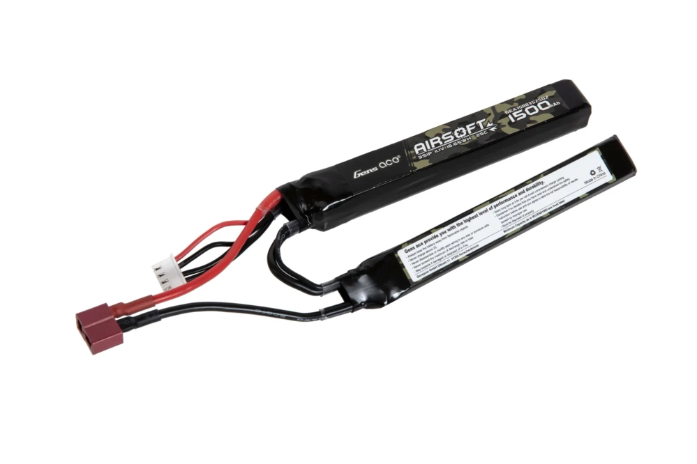 Li-Po Gens ace 25C 1500mAh 3S1P 11.1V batterij - nunchuck