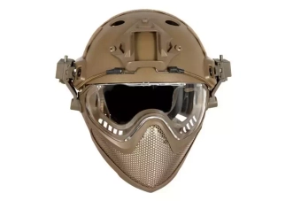 FAST PJ Piloteer II helm replica - Tan