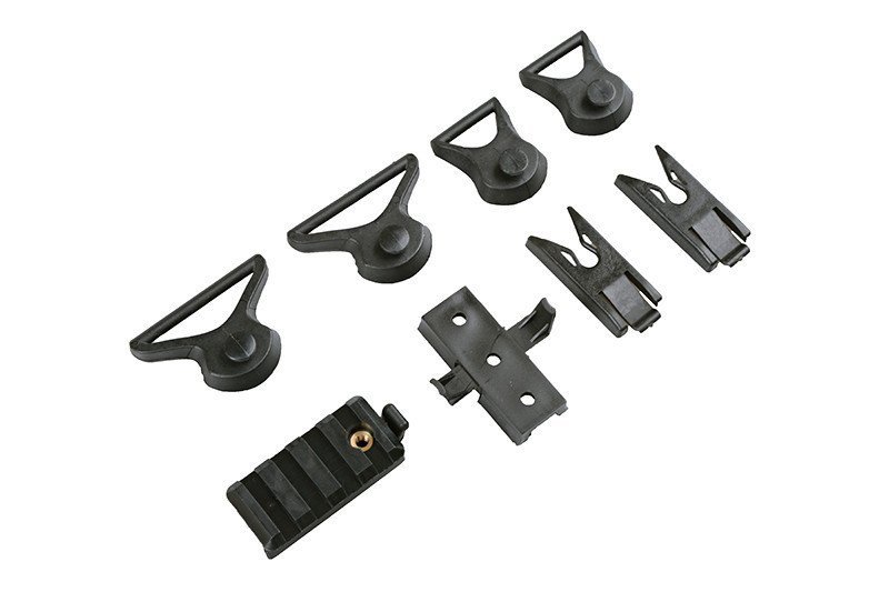 Airsoftová zbraň přilbau X-Shield FAST PJ - černý