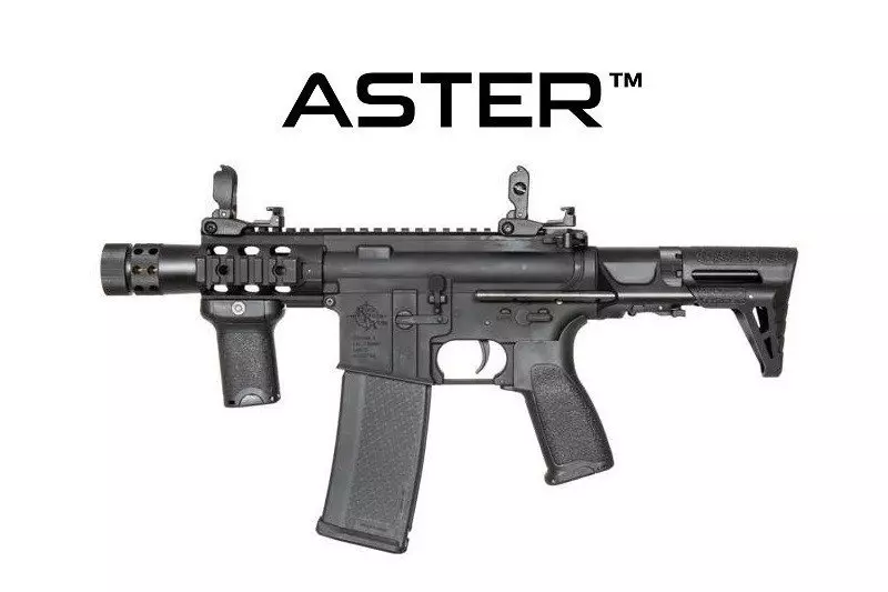 Réplica fusilrRA SA-E10 PDW EDGE™ ASTER™ V2 Custom - negro