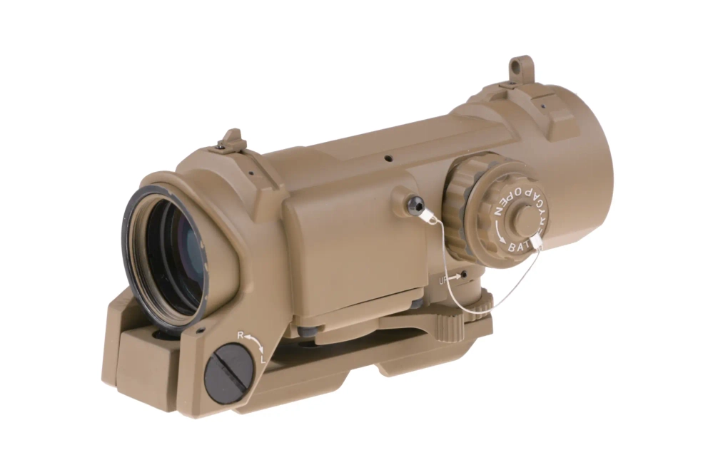Dalekohled 1/4x32F - hnědý