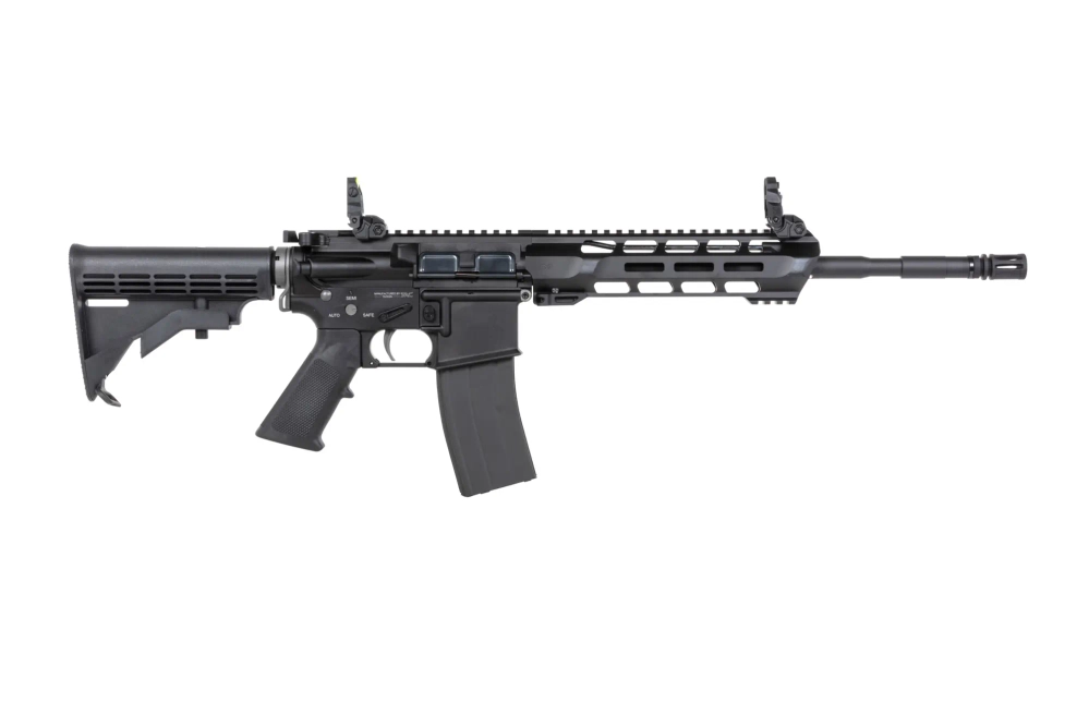 airsoft SRC DUAL POWER SR4 ZAROS Carabina GBB con cargador de gas red dotde