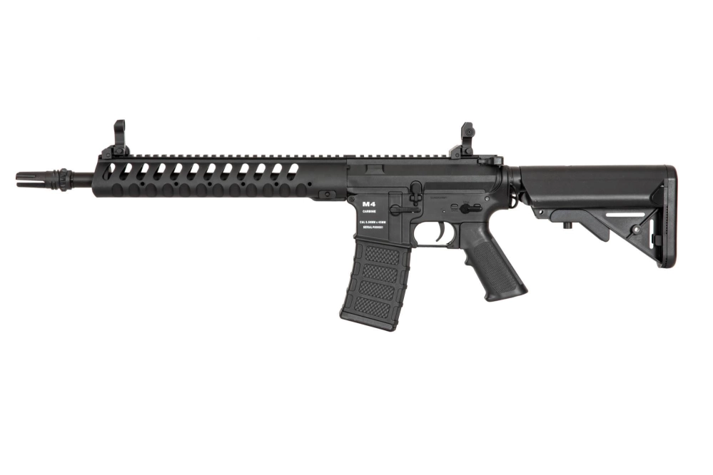 Airsoft pušky CA4 DELTA 12 - černá