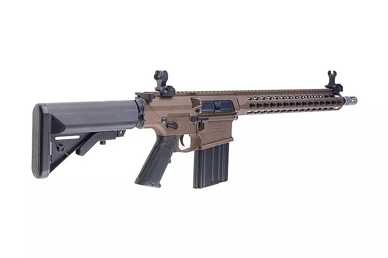 Airsoftová zbraň puškaka M110-13 Keymod Rail - Dark Earth