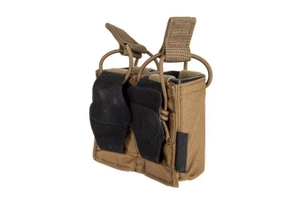 Doble pouch para pistola para chalecos carcasach - Coyote Brown