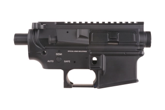 Cuerpo metálico (MP129B) para réplicas tipo M4 - Logo SA 