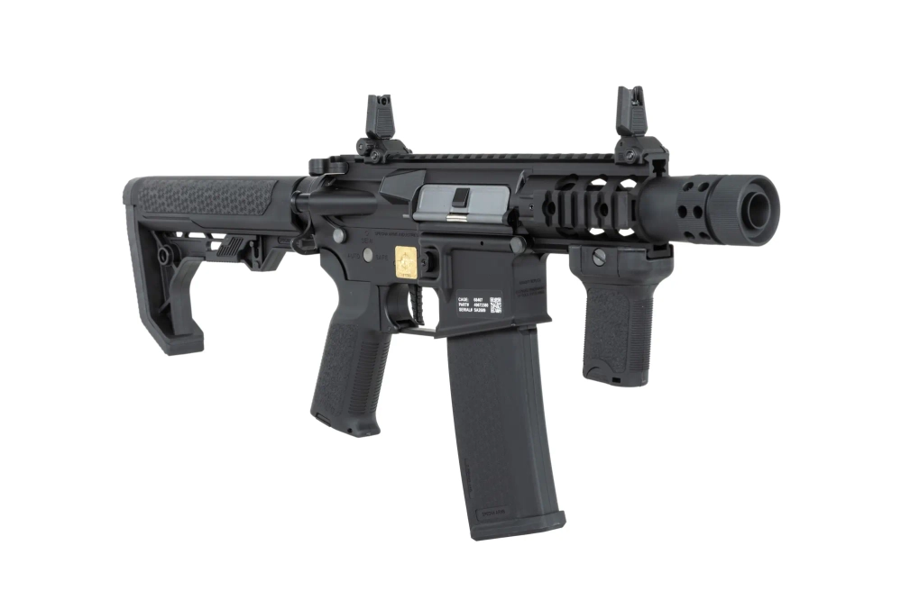 Specna Arms RRA SA-P10 PRIME™ HAL™ ETU Lichte Ops Kolf ASG Karabijn Versie met hoog koppel Zwart