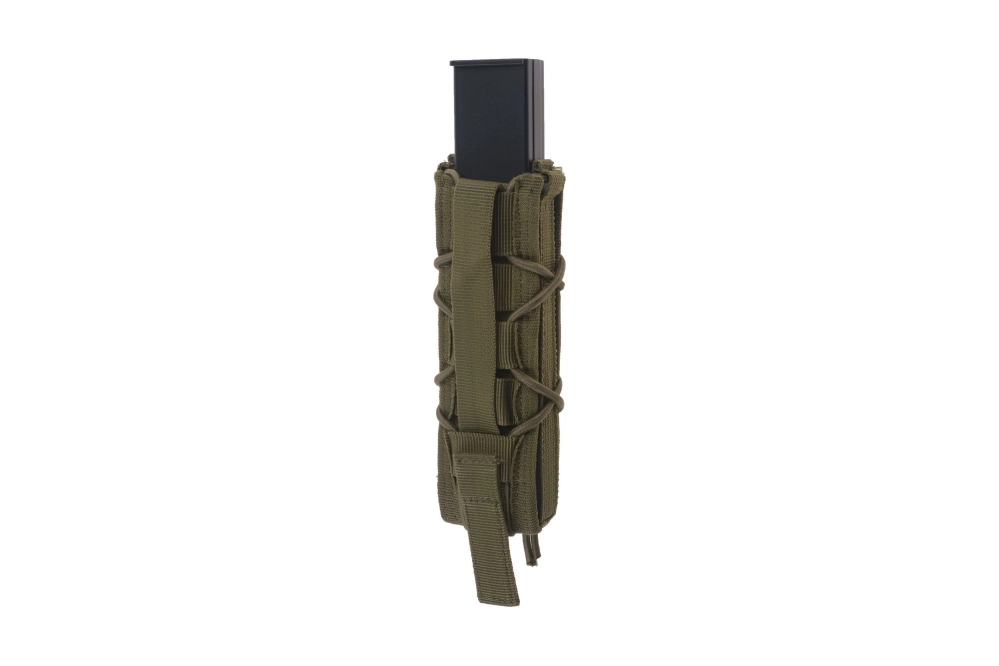 Single submachinegun magazine pouch - olive