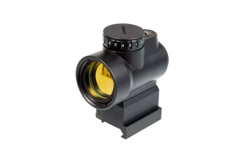 MRO Red Dot Sight Replica with riser + lower mount - black