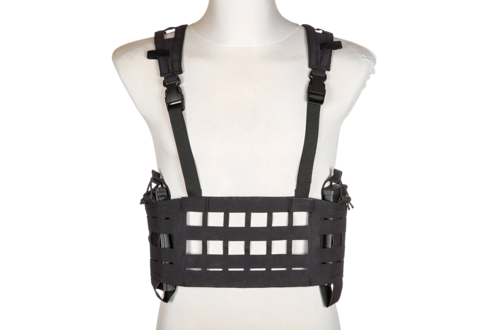 Chaleco táctico Láser Chest rig Thyla - Negro