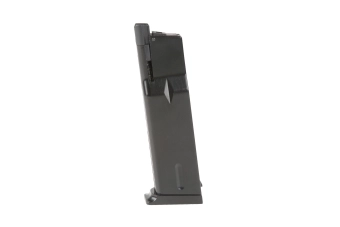 Low-Cap 15 BB Gas Magazine for WE Mak Replicas - Black