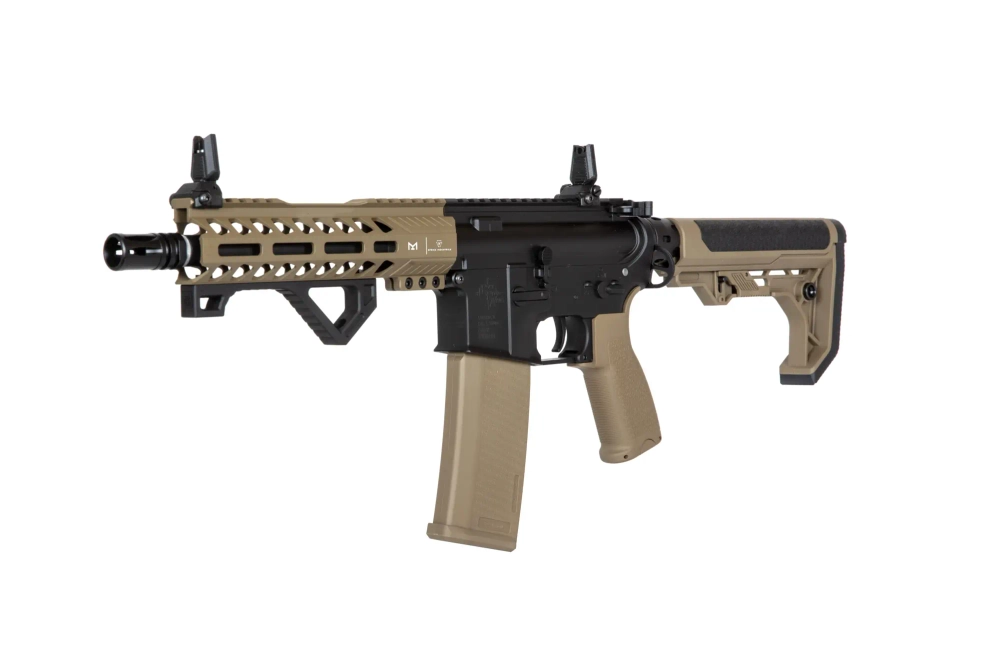 Replika karabiny RRA & SI SA-E17-L EDGE™ - Light Ops Stock - Half-Tan