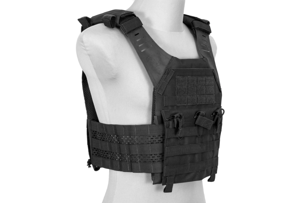 Kamizelka taktyczna Spartan Plate Carrier - czarna
