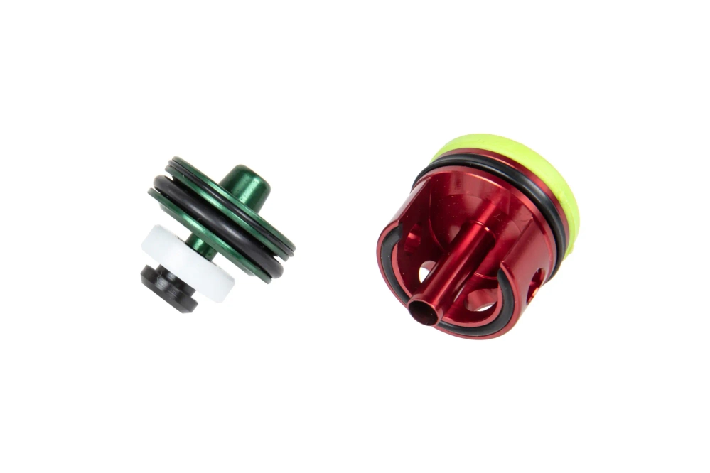 TopMax ERGAL CNC DMR Air-Brake kit de pistón y cabeza de cilindro (PAD red dotde)