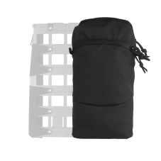 Kieszeń uniwersalna Wosport Cargo 3x6 Pionowe Laser Cut Czarny