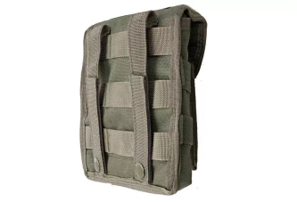 Pouch multiusos con portamapas - verde oliva