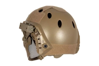 Réplique du casque FAST PJ Piloteer II – tan