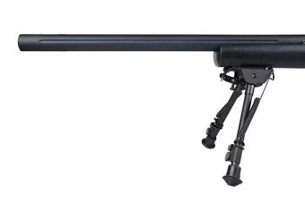 Replika karabinu snajperskiego SW-04J Army z lunetą i dwójnogiem (Upgraded) - czarna