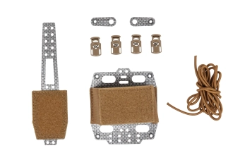 Funda de batería NVG para casco tipo puente Wosport Lightweight Coyote Brown