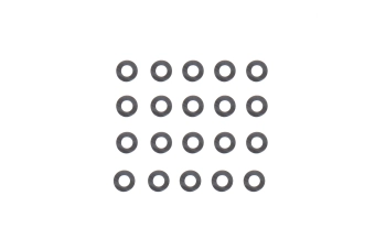 Jeu de cales TopMax de 0,1 mm d'épaisseur