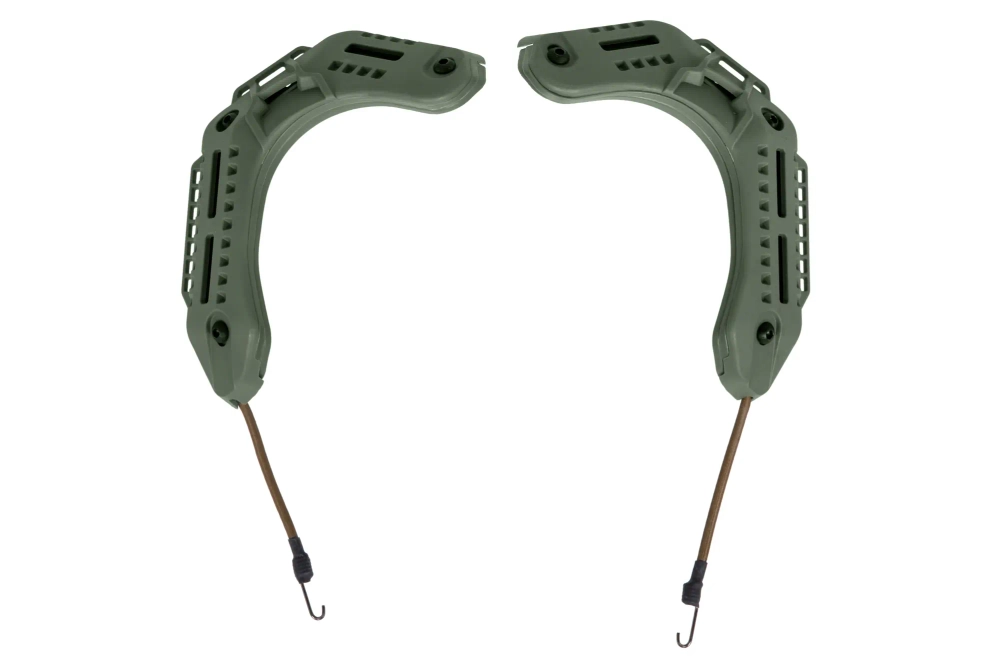 Juego de raíles de montaje para cascos Wosport tipo MK Olive