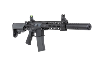 Karabina airsoft SRC DUAL POWER SR4 ZAROS-S GBB se zásobníkem na green gas