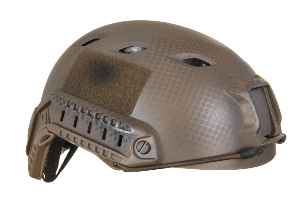 Replica of Emerson Gear FAST type BJ Eco Coyote Brown helmet