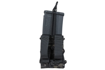 Pojedyncza ładownica typu Open Specna Arms Tactical na magazynki karabinowe MC Black