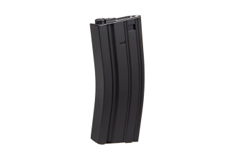 Hi-cap 300-kogels magazijn voor M4/M16 replica's - Zwart