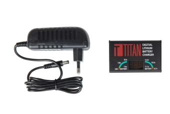 Titan digitale oplader - EU-stekker