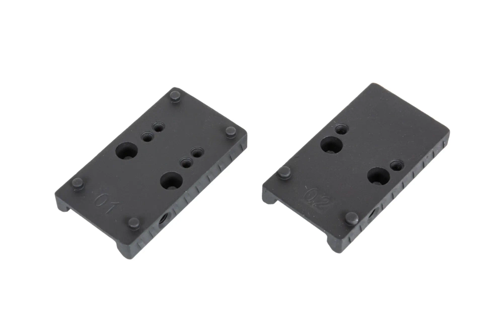 Cybergun Canik TP9 placas de montaje con mango de recarga Negro