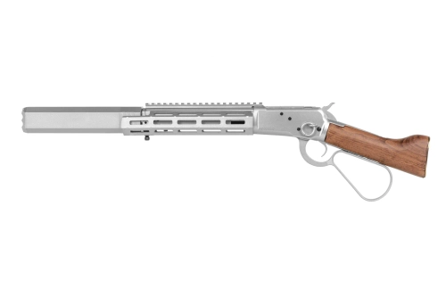 Rifle replica 1873RS (Real Wood) - silver