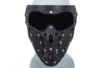 Wosport Doomsday MA-150 Juego de máscaras 2 en 1 Gris claro