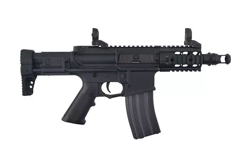 Airsoftová zbraň puškaka Stinger II PDW - černá
