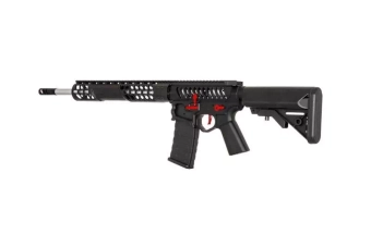 Airsoftová zbraň puškaeMG F-1 BDR PTU SF - černá/červená