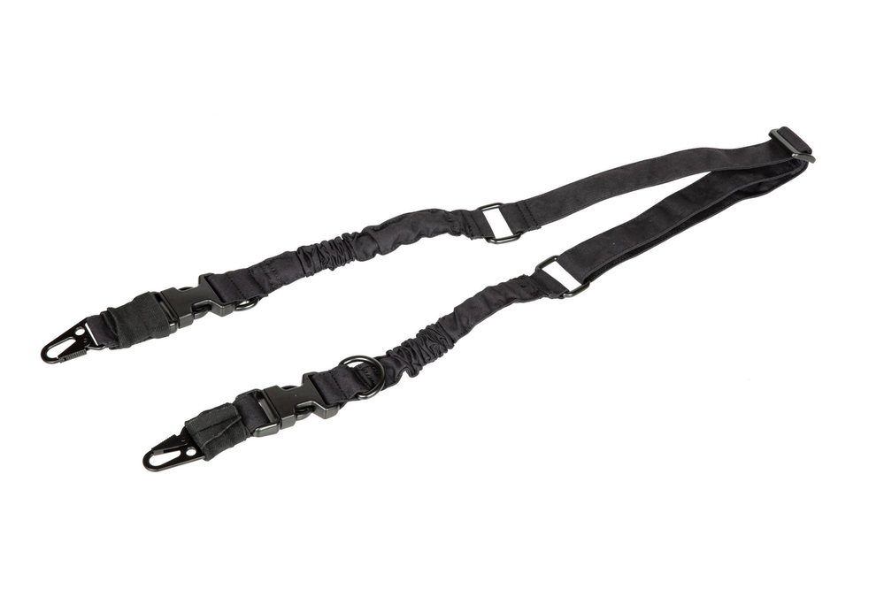 2-pkt correa punto Bungee Acodon - Negro