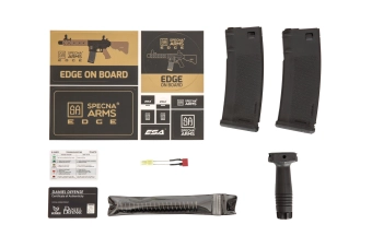 Airsoft puška Daniel Defense® MK18 SA-E19 EDGE™ - černá