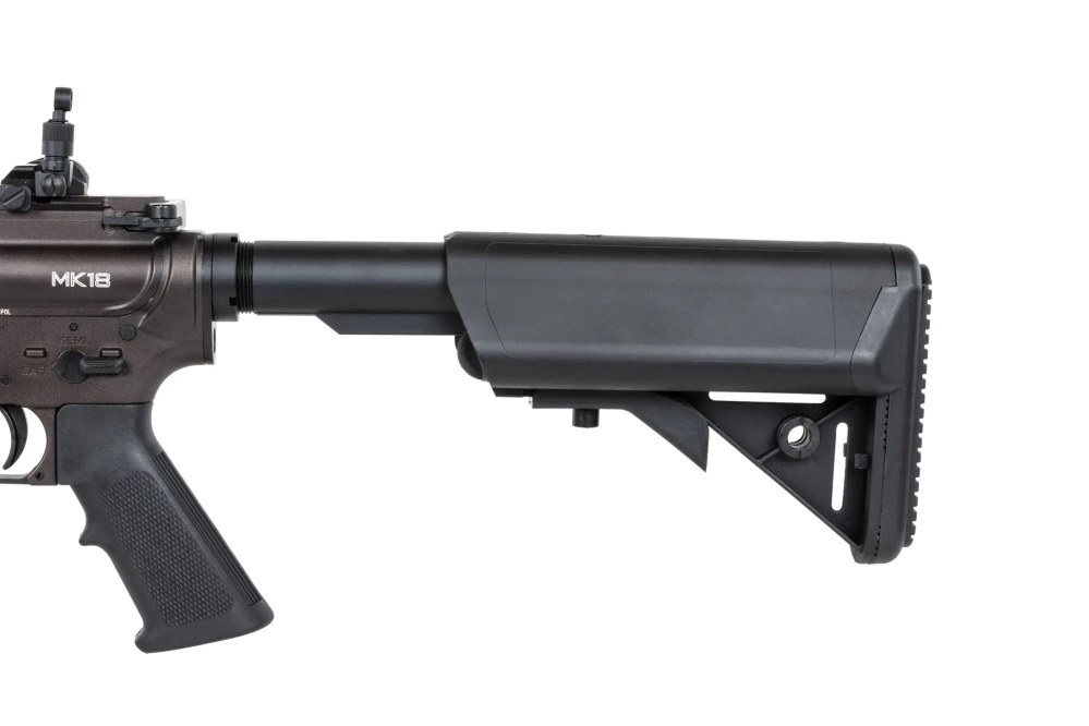 Carabina Golden Eagle Daniel Defense MK18 MC6593MTT GBB Plana Tierra Oscura airsoft