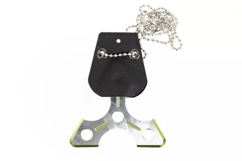 Shuriken Pendant/Keychain - Green