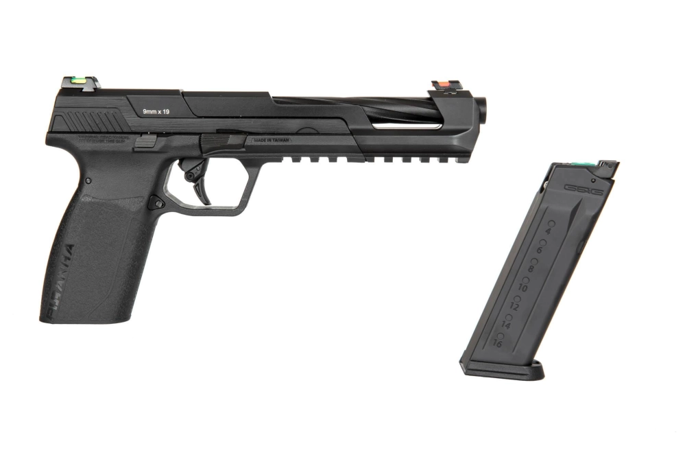 Pistola de airsoft Piraña SL - negro