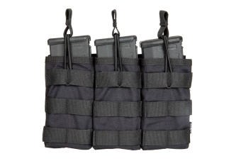 Triple carbine magazine pouch Open Koga - Black
