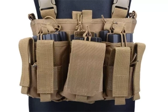 Scout Chest Rig Tactical Vest - Tan