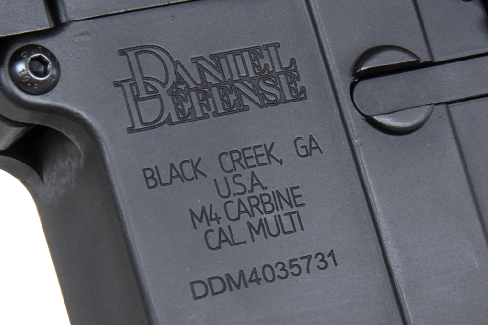Karabinek ASG Specna Arms Daniel Defense® MK18 SA-P26 Prime™ Aster II ETU z silnikiem bezszczotkowym Czarny