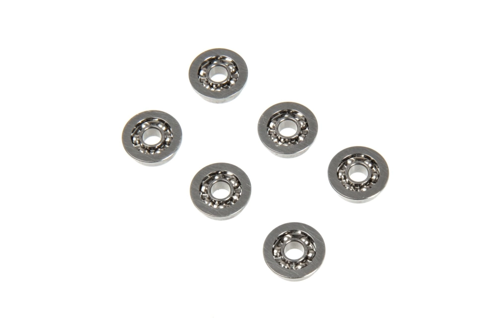 Juego de 6 rodamientos de bolas aceroch 8mm para réplicas Krytac