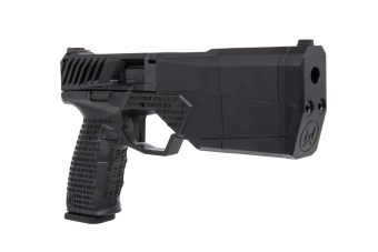 Replika pistole Krytac SilencerCo Maxim 9 černá