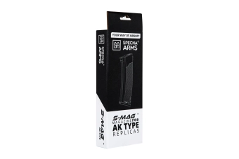 430 round Hi-Cap S-Mag magazine Specna Arms for J series Plum