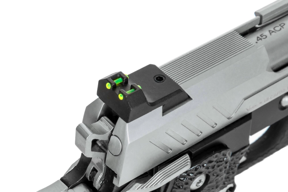 Airsoft pistole Hi-capa 5.1 Split Slide - černá/chromová