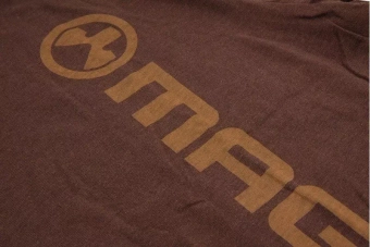 Camiseta - Logotipo Vert - Marrón oscuro