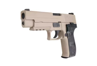 F226 MK25 green-gas pistol replica – sand